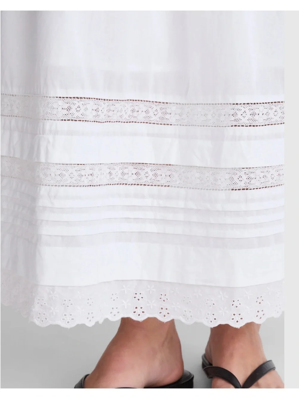 Madewell Pintucked Midi Skirt - Picture 5 of 9
